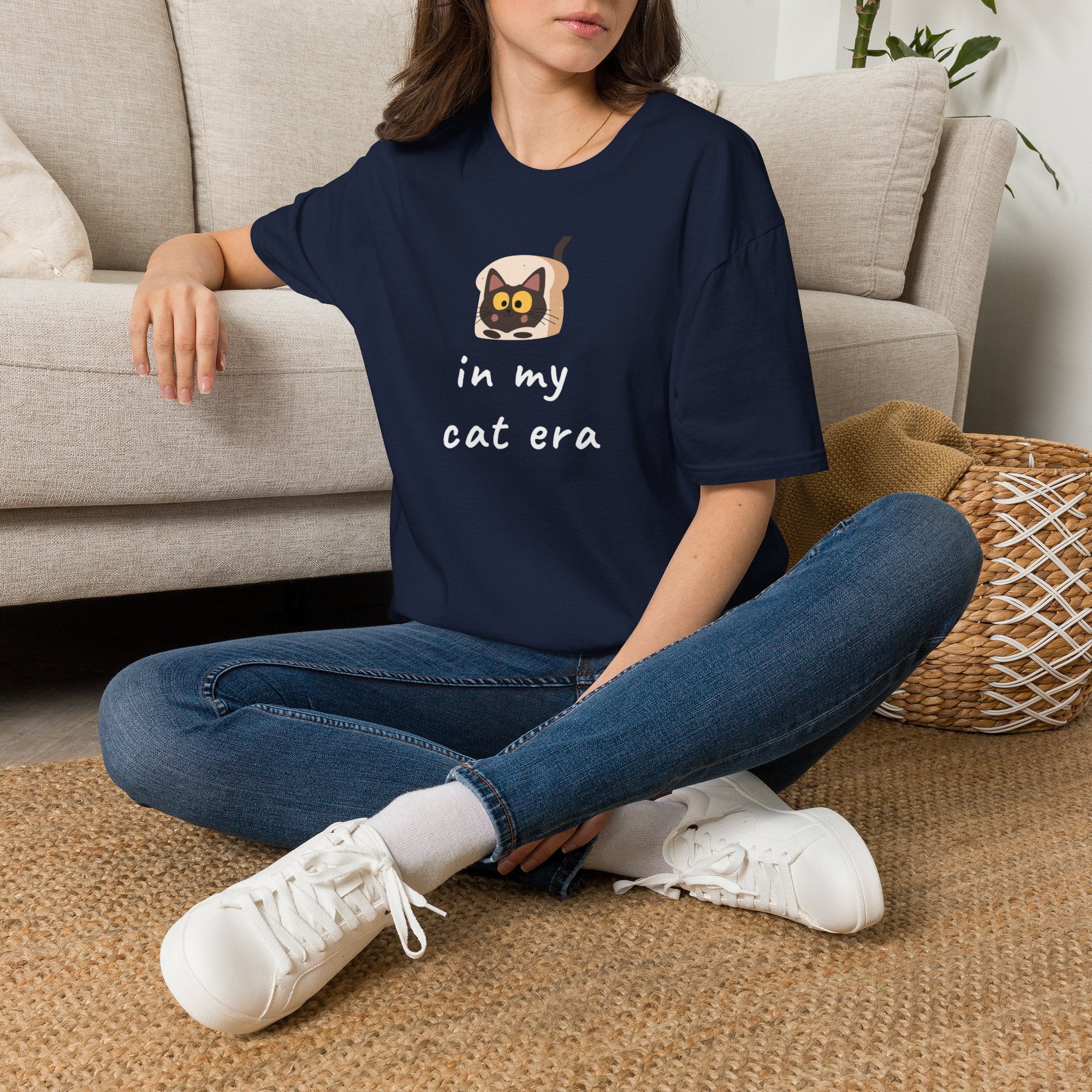 Cat T-Shirt w/Ted — Let Everyone Know You’re In Your Cat Era