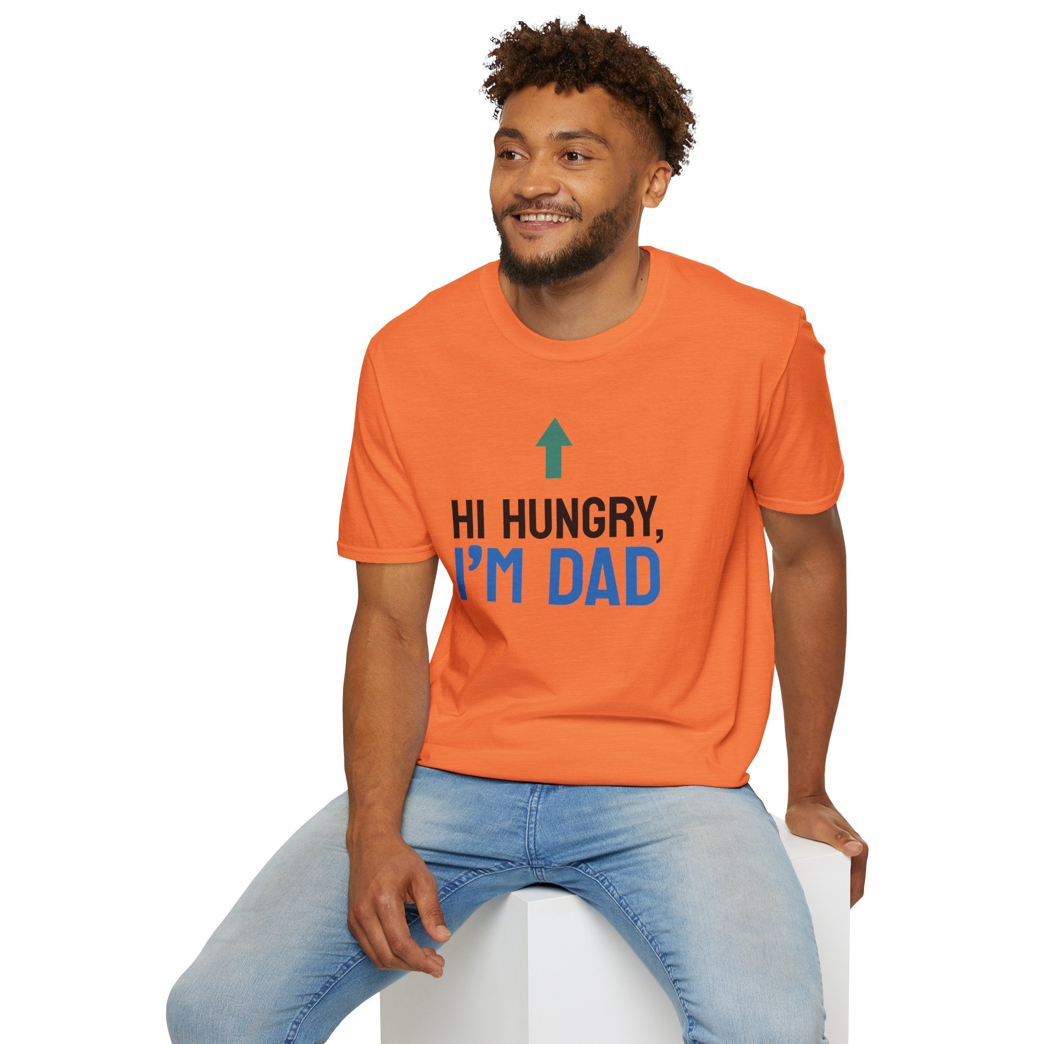 Hi Hungry I'm Dad T-Shirt | Funny Dad Joke Shirt