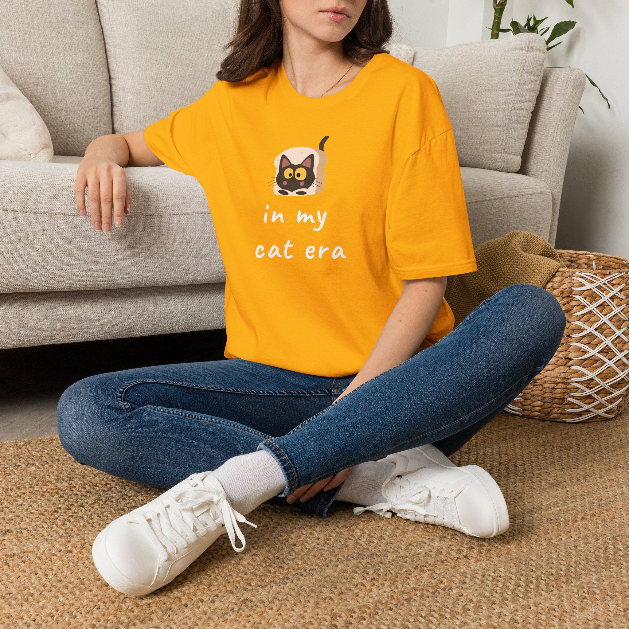 Cat T-Shirt w/Ted — Let Everyone Know You’re In Your Cat Era