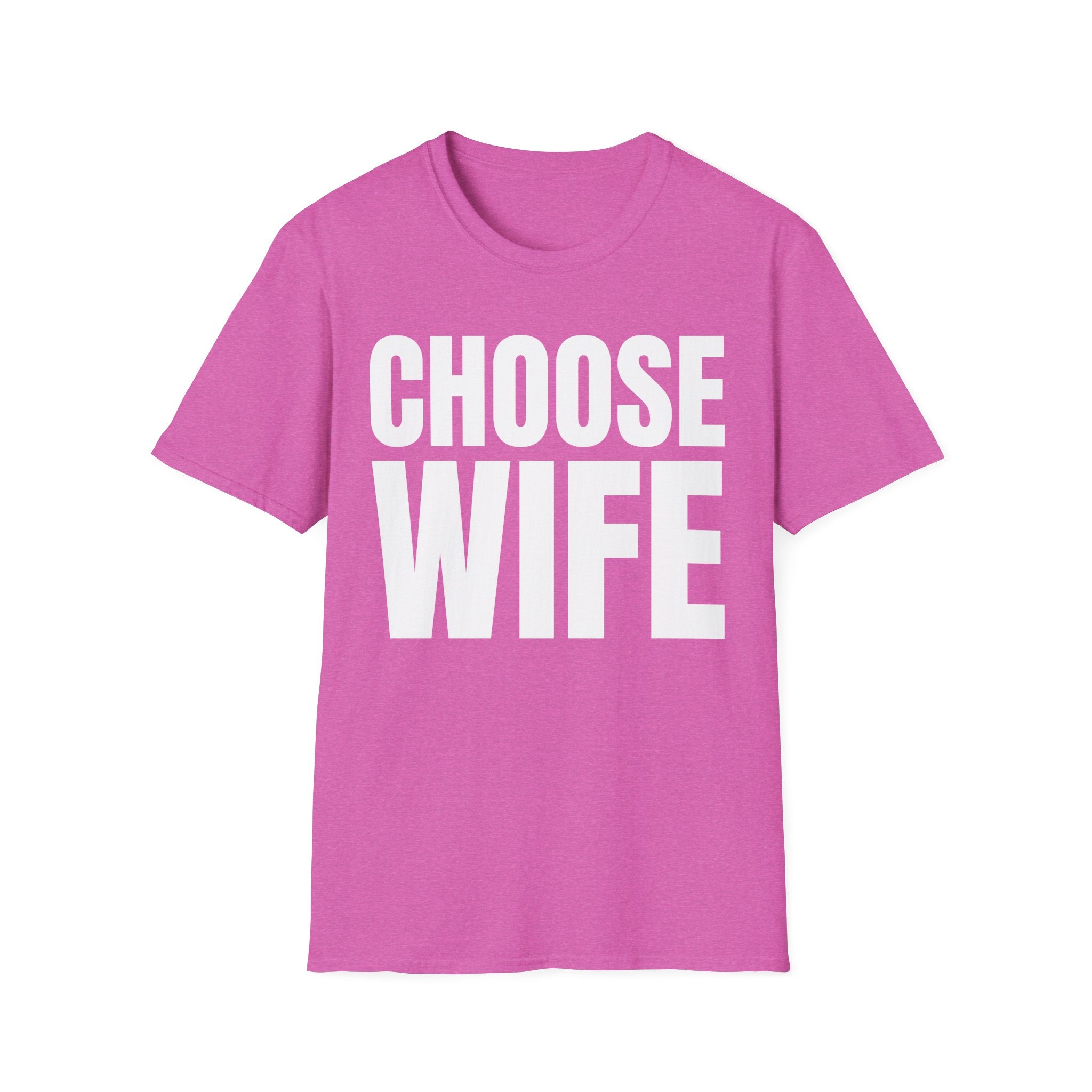 Choose Wife Retro Bridal Party T-Shirt | Bachelorette & Hen Party Tee