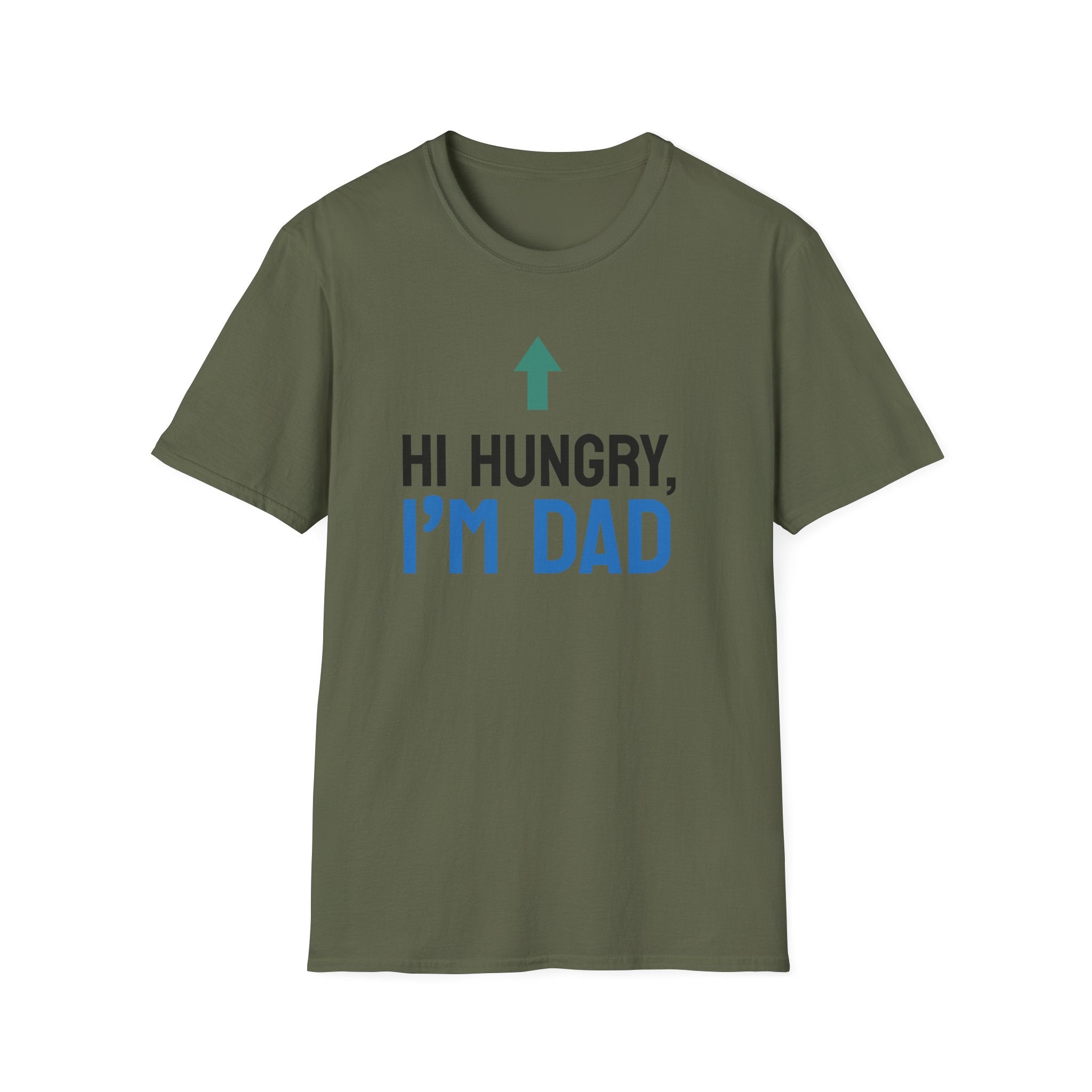 Hi Hungry I'm Dad T-Shirt | Funny Dad Joke Shirt