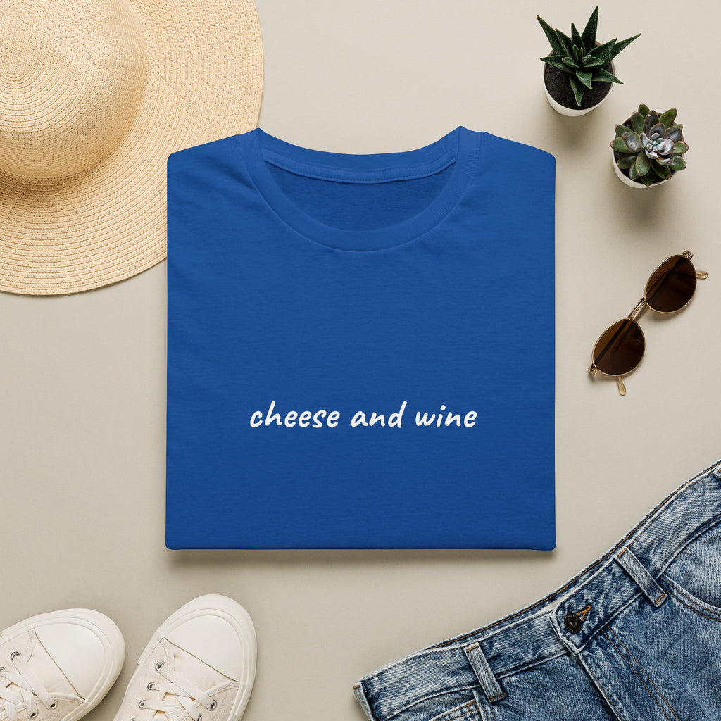 Cheese & Wine Tee | Charcuterie Lover Shirt
