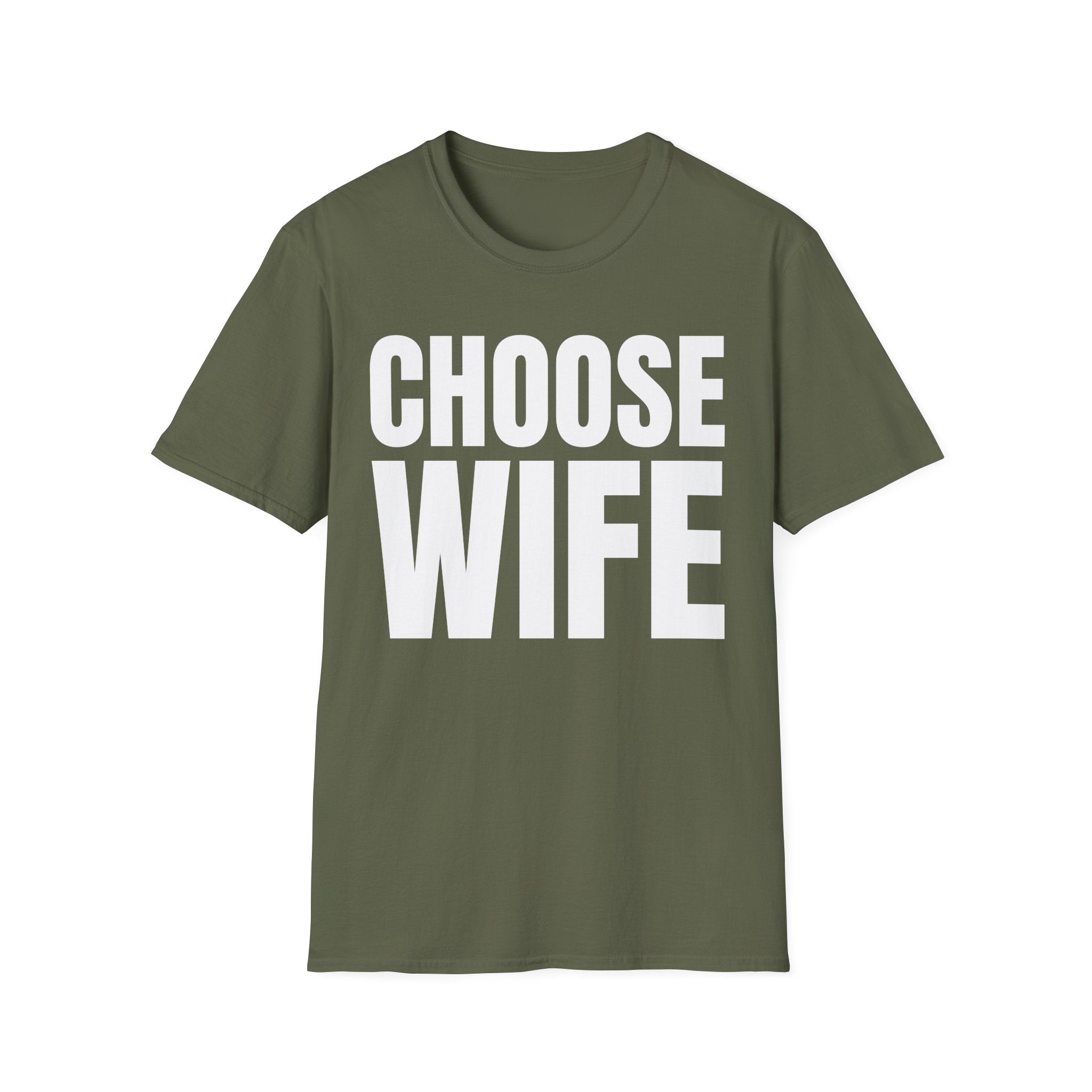 Choose Wife Retro Bridal Party T-Shirt | Bachelorette & Hen Party Tee