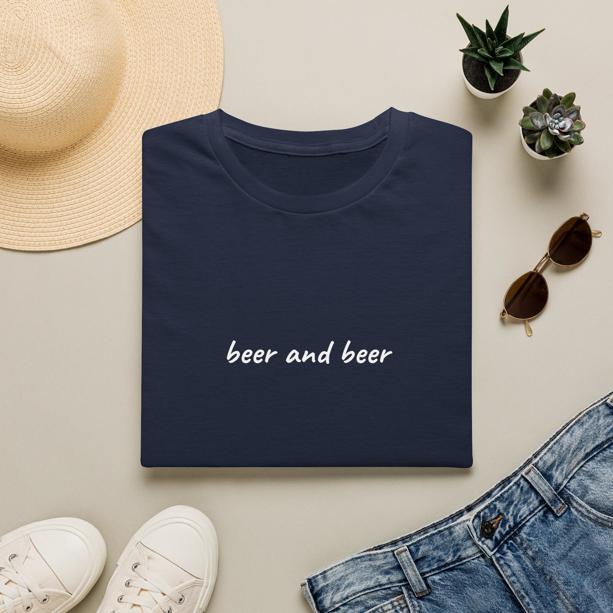 Beer and Beer T-Shirt | The Beer-fect Combination. Beer Lover Quote Shirt