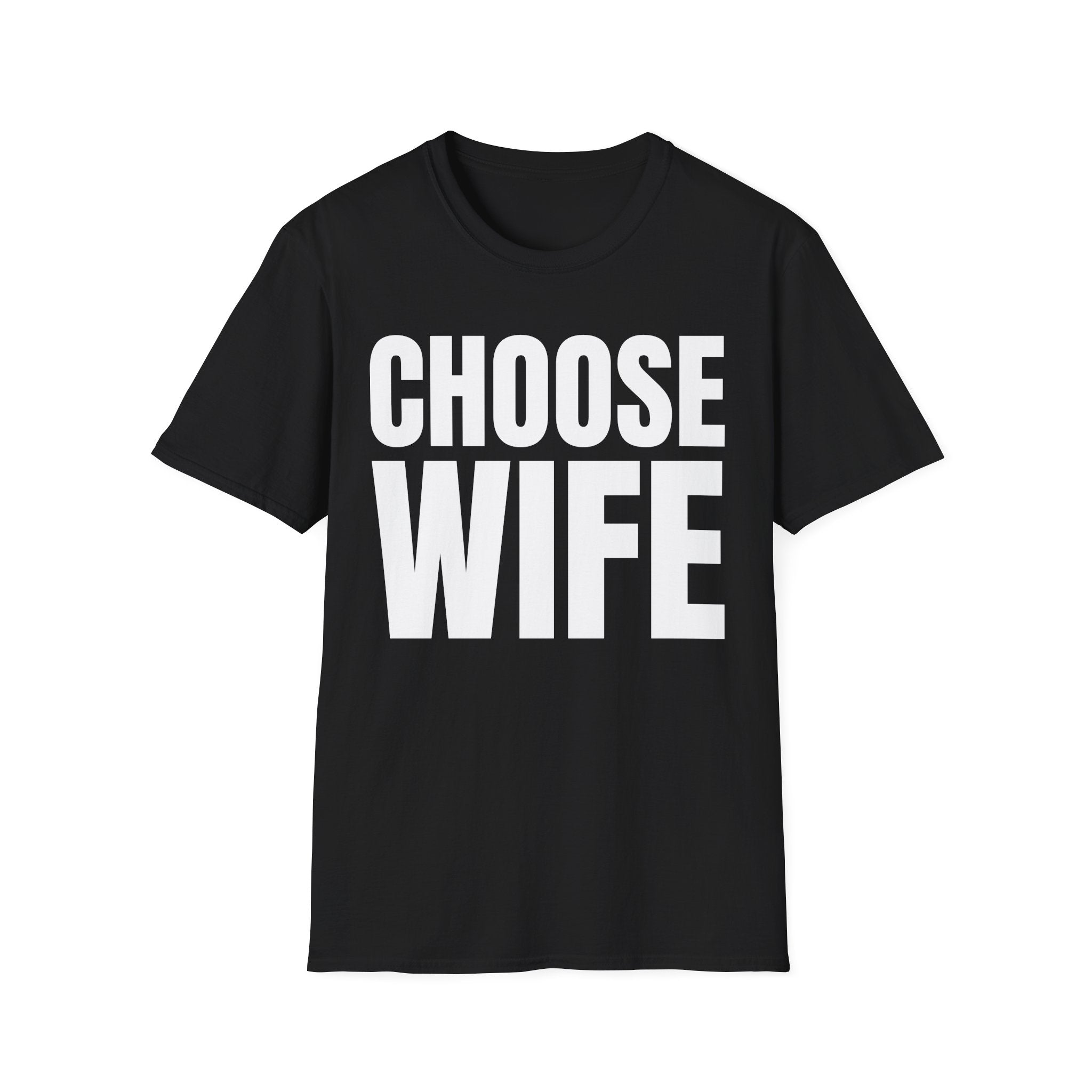 Choose Wife Retro Bridal Party T-Shirt | Bachelorette & Hen Party Tee