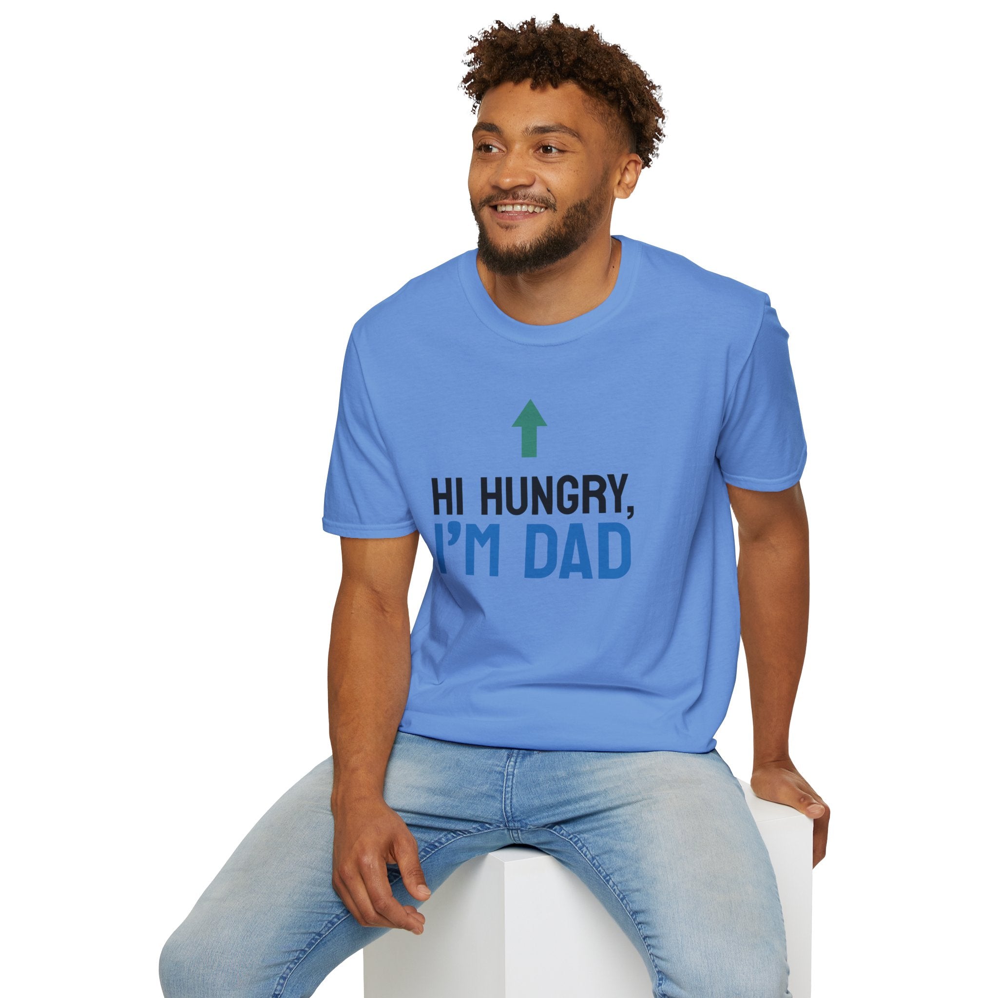 Hi Hungry I'm Dad T-Shirt | Funny Dad Joke Shirt