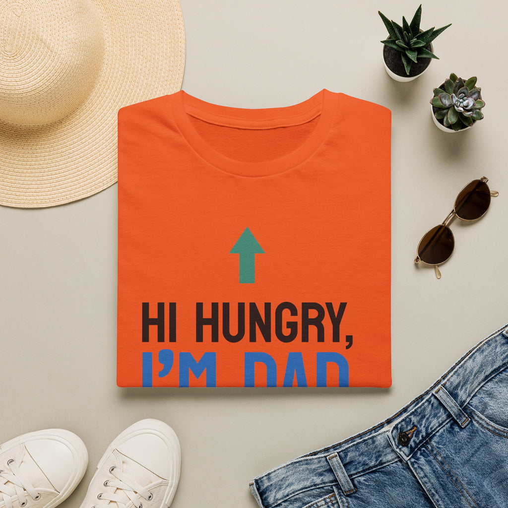 Hi Hungry I'm Dad T-Shirt | Funny Dad Joke Shirt