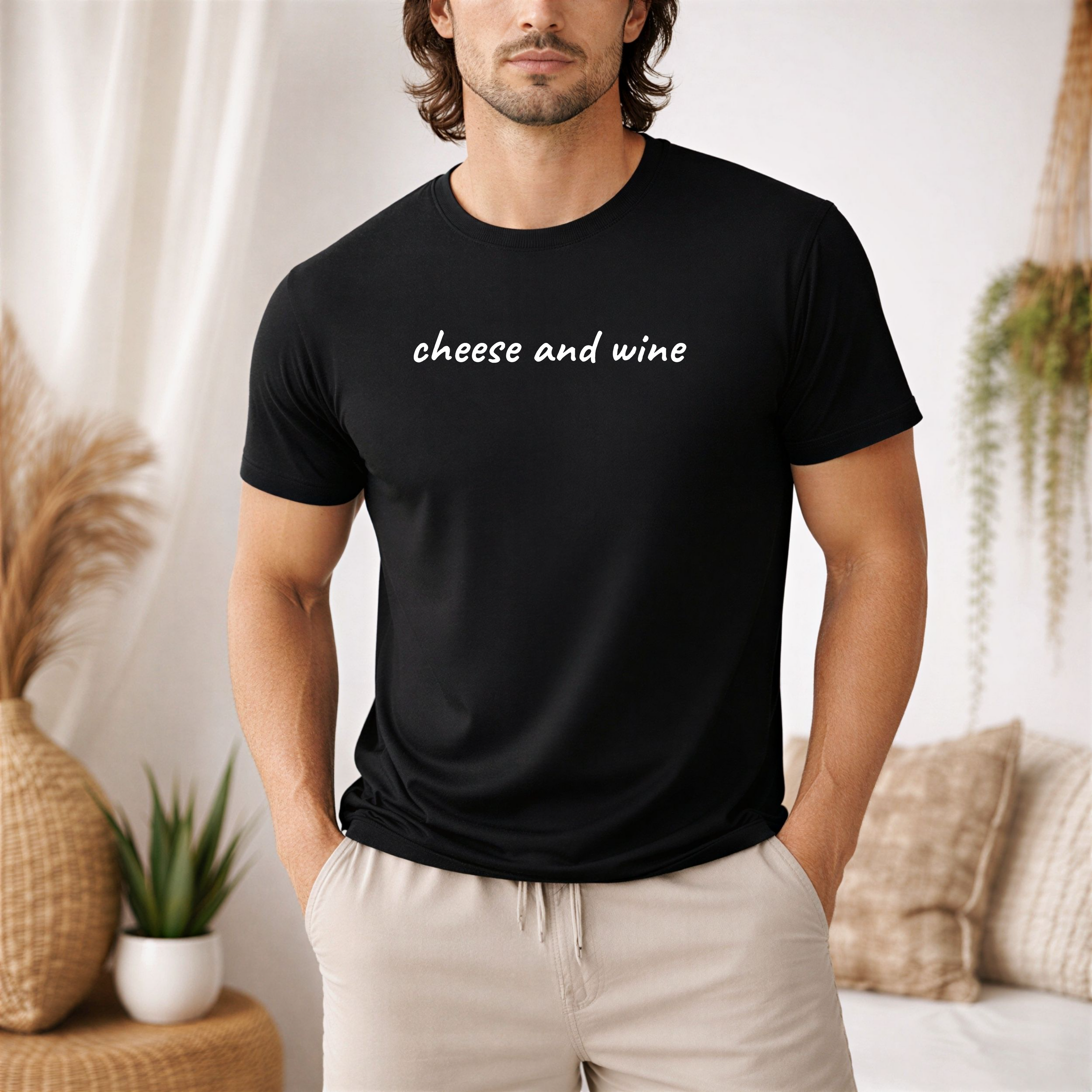 Cheese & Wine Tee | Charcuterie Lover Shirt