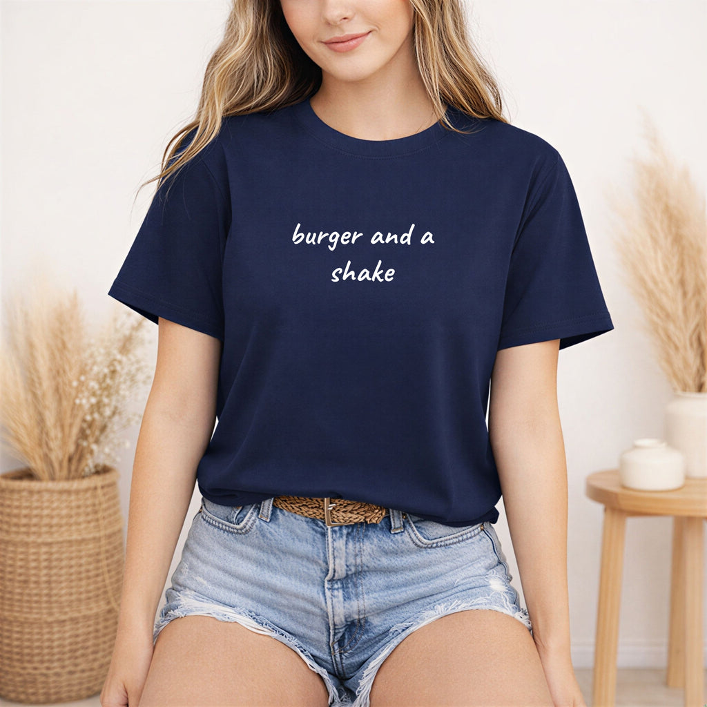 Burger and a Shake T-Shirt | Classic American Food Shirt