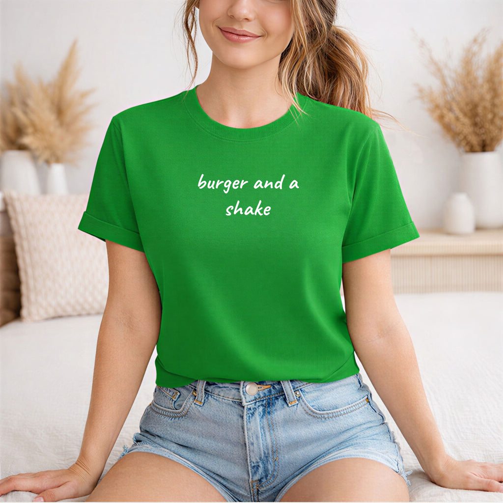 Burger and a Shake T-Shirt | Classic American Food Shirt