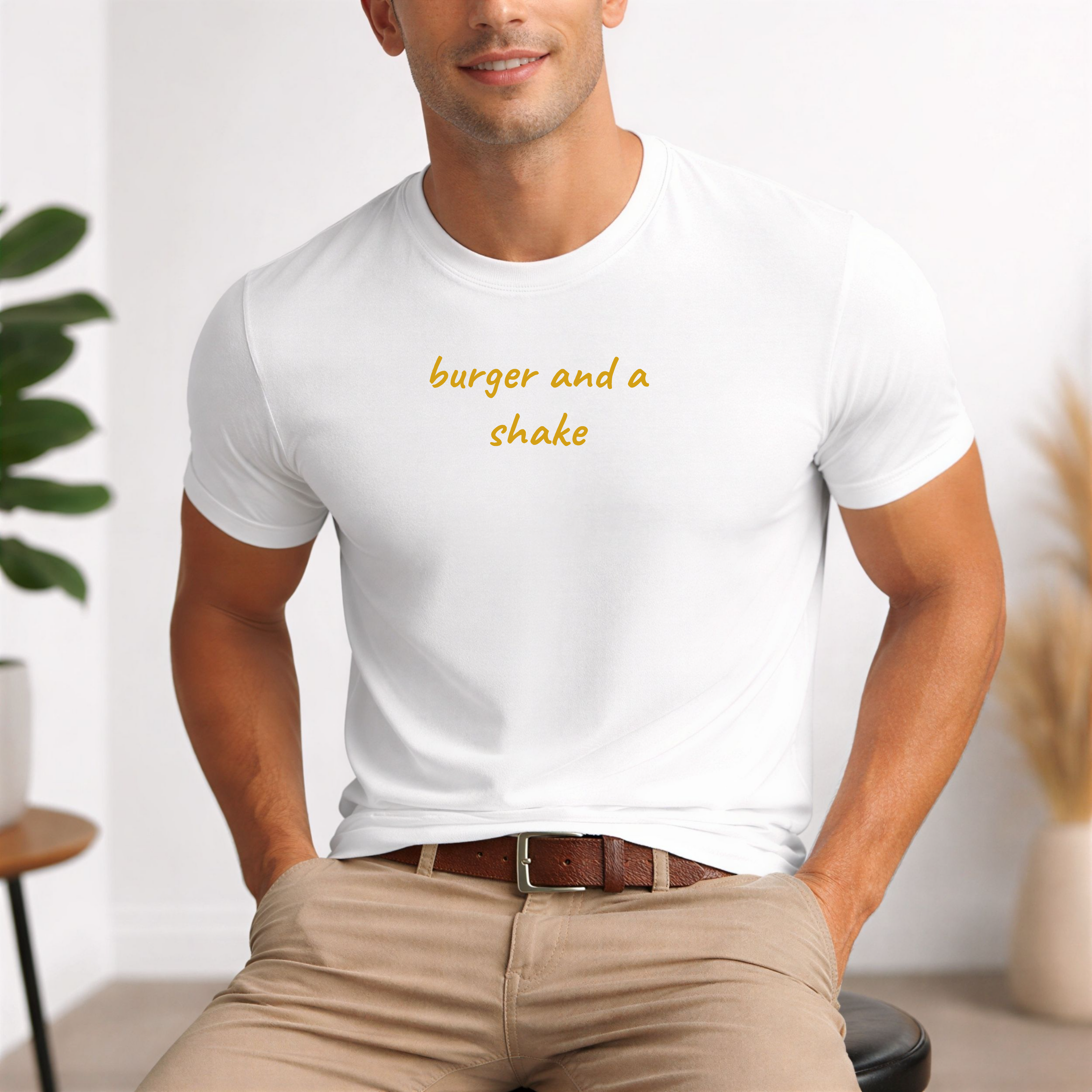 Burger and a Shake T-Shirt | Classic American Food Shirt