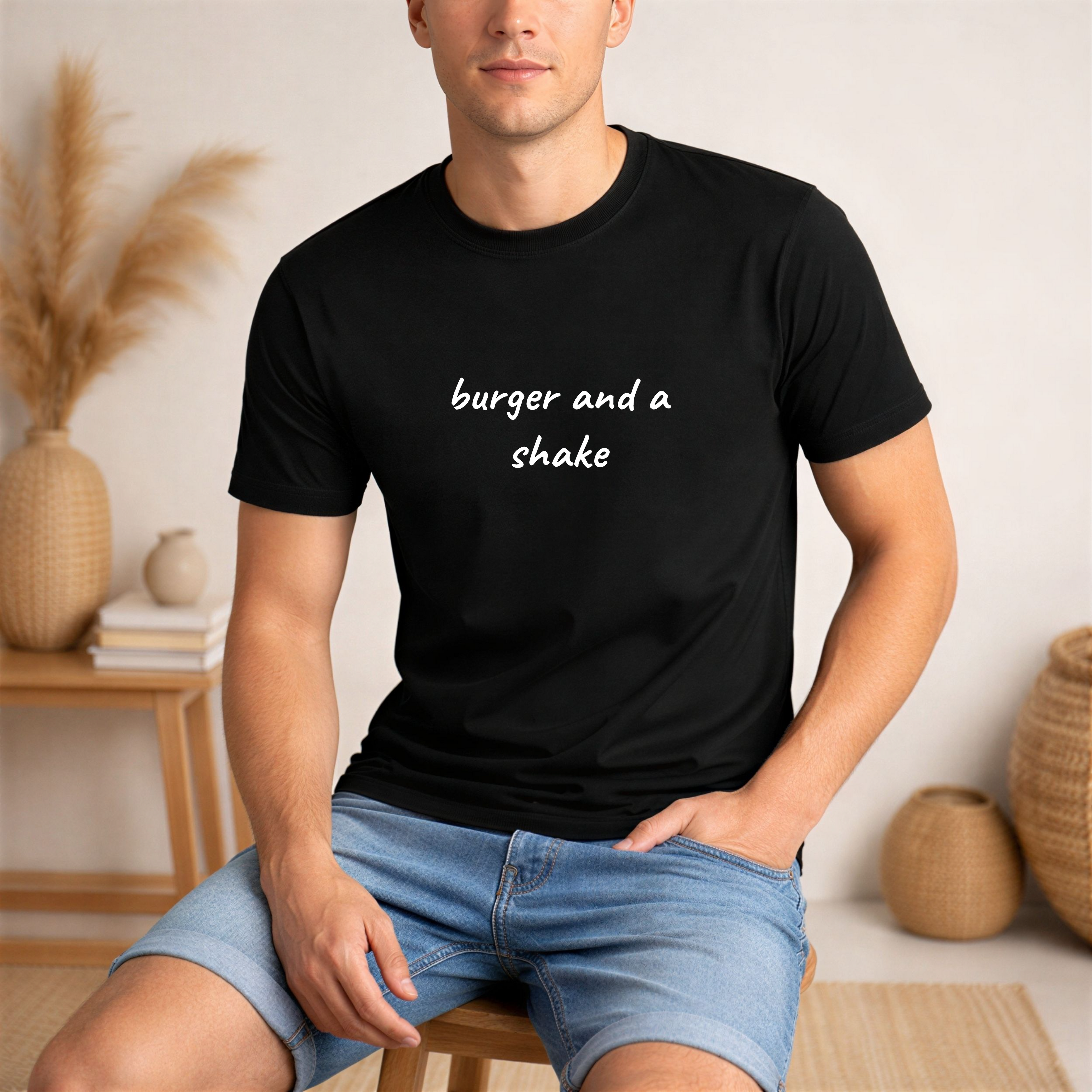 Burger and a Shake T-Shirt | Classic American Food Shirt