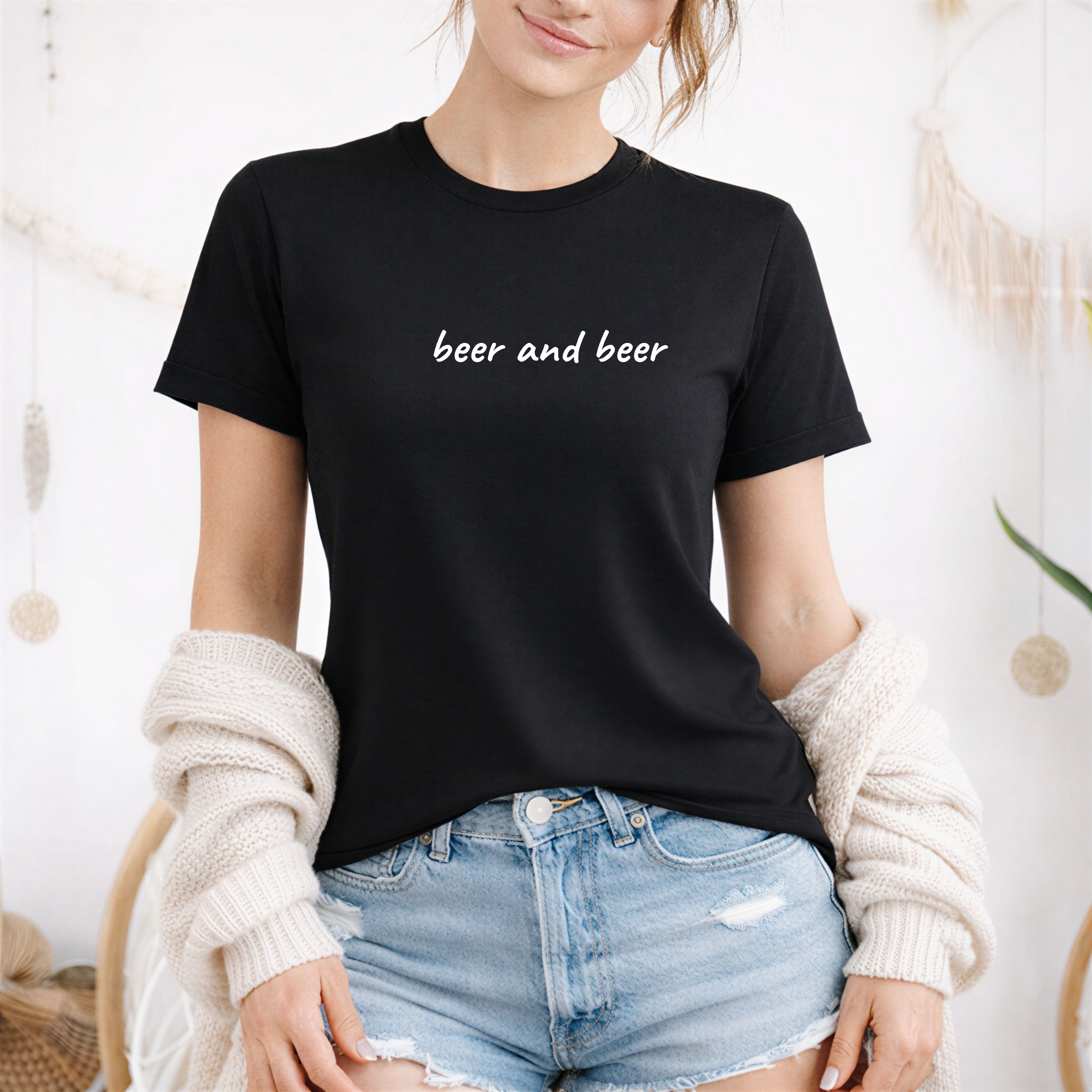 Beer and Beer T-Shirt | The Beer-fect Combination. Beer Lover Quote Shirt