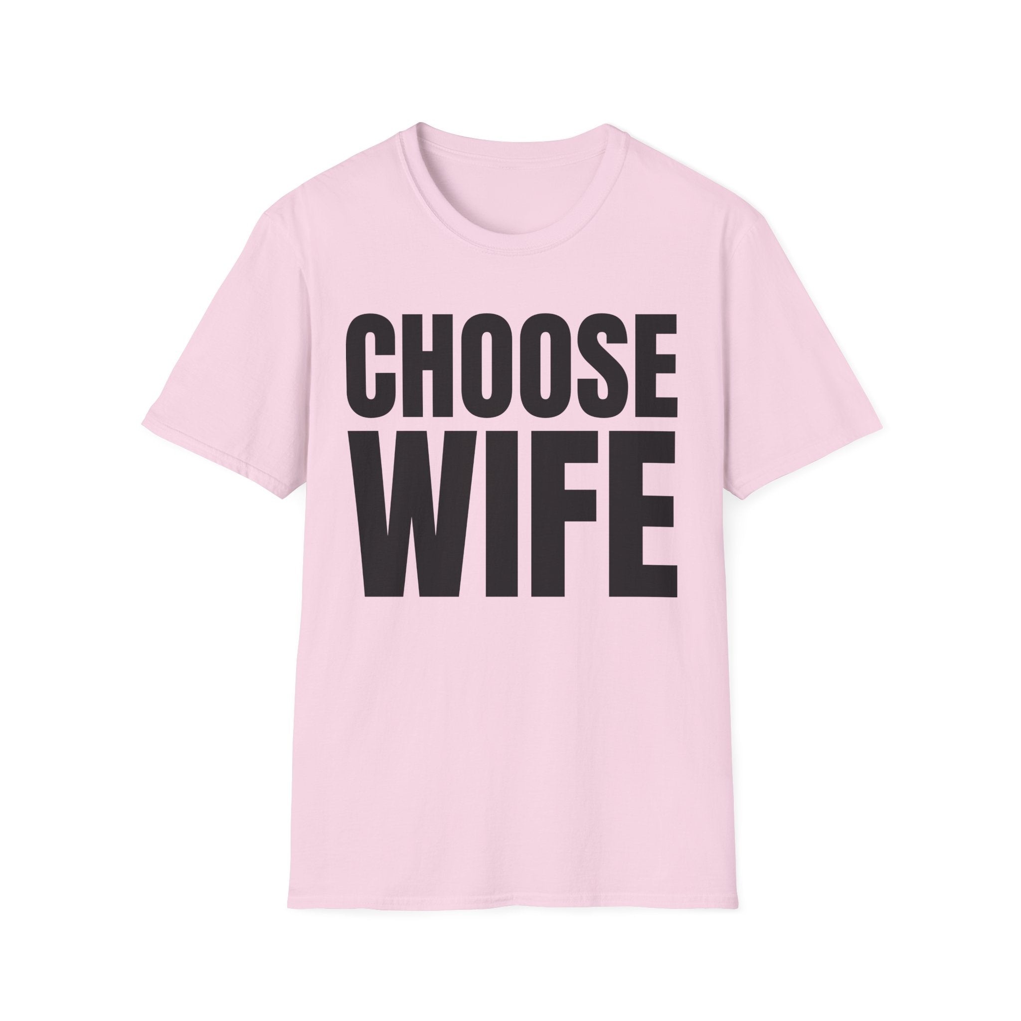 Choose Wife Retro Bridal Party T-Shirt | Bachelorette & Hen Party Tee