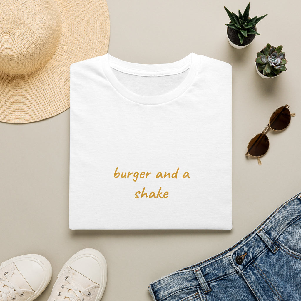 Burger and a Shake T-Shirt | Classic American Food Shirt