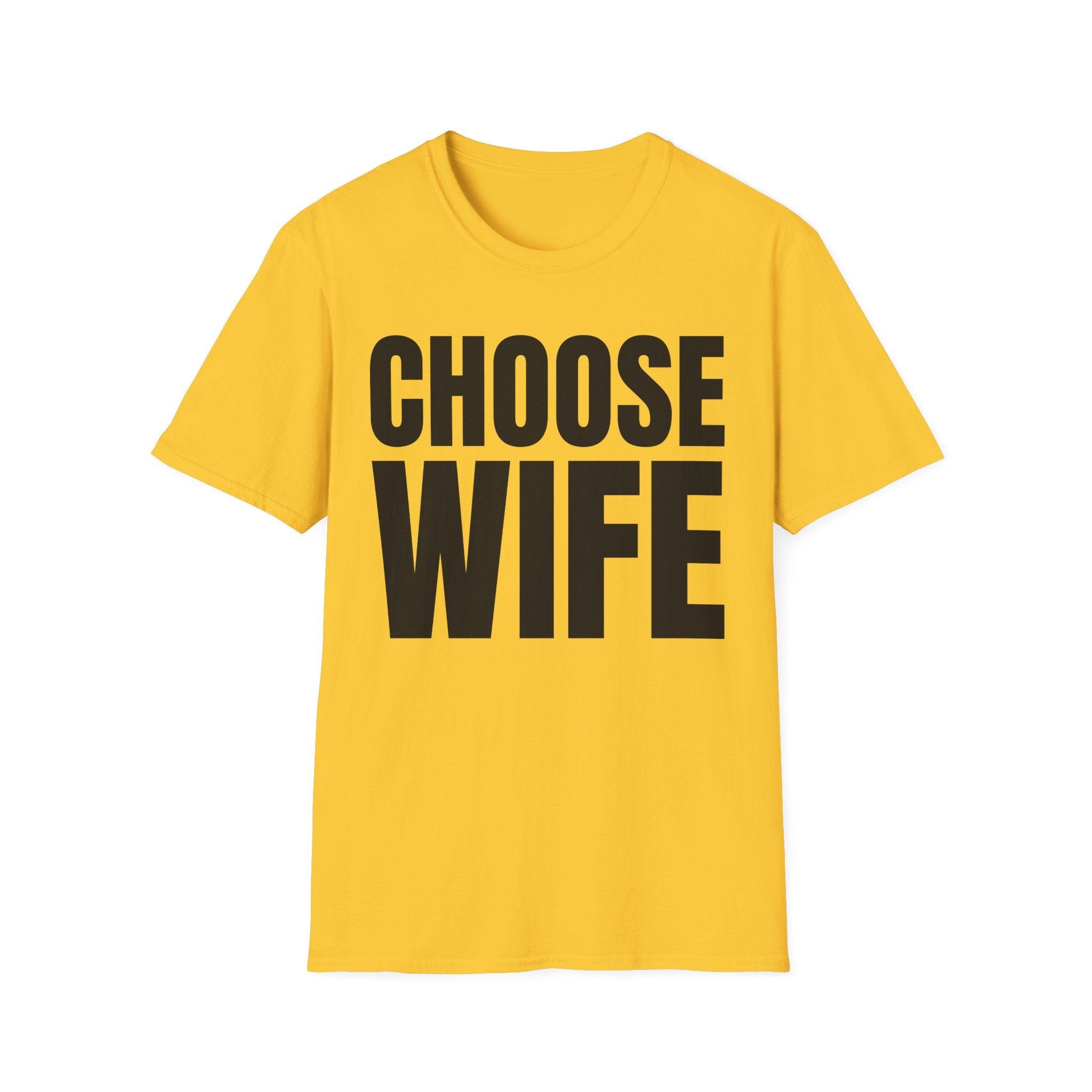 Choose Wife Retro Bridal Party T-Shirt | Bachelorette & Hen Party Tee