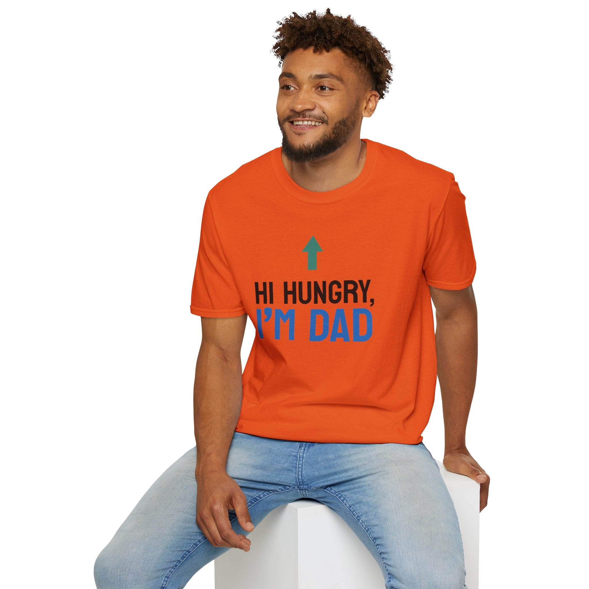 Hi Hungry I'm Dad T-Shirt | Funny Dad Joke Shirt