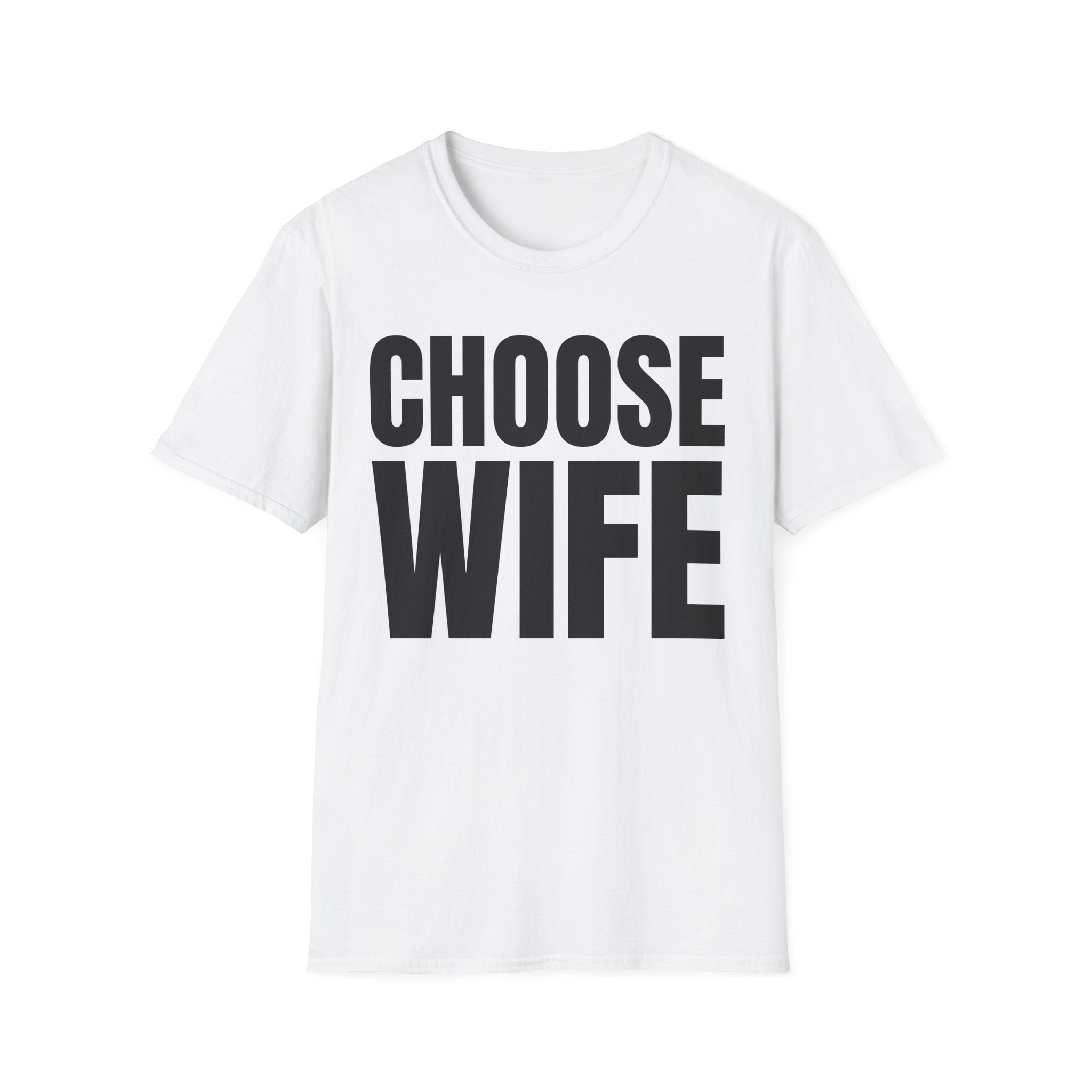 Choose Wife Retro Bridal Party T-Shirt | Bachelorette & Hen Party Tee