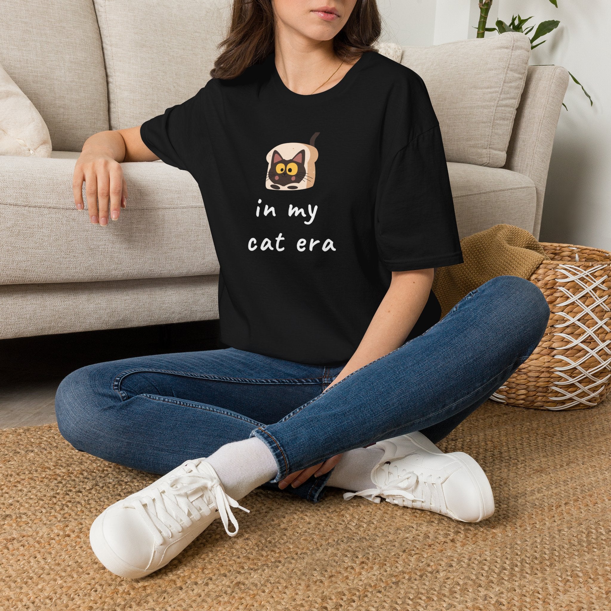 Cat T-Shirt w/Ted — Let Everyone Know You’re In Your Cat Era