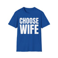 Choose Wife Retro Bridal Party T-Shirt | Bachelorette & Hen Party Tee