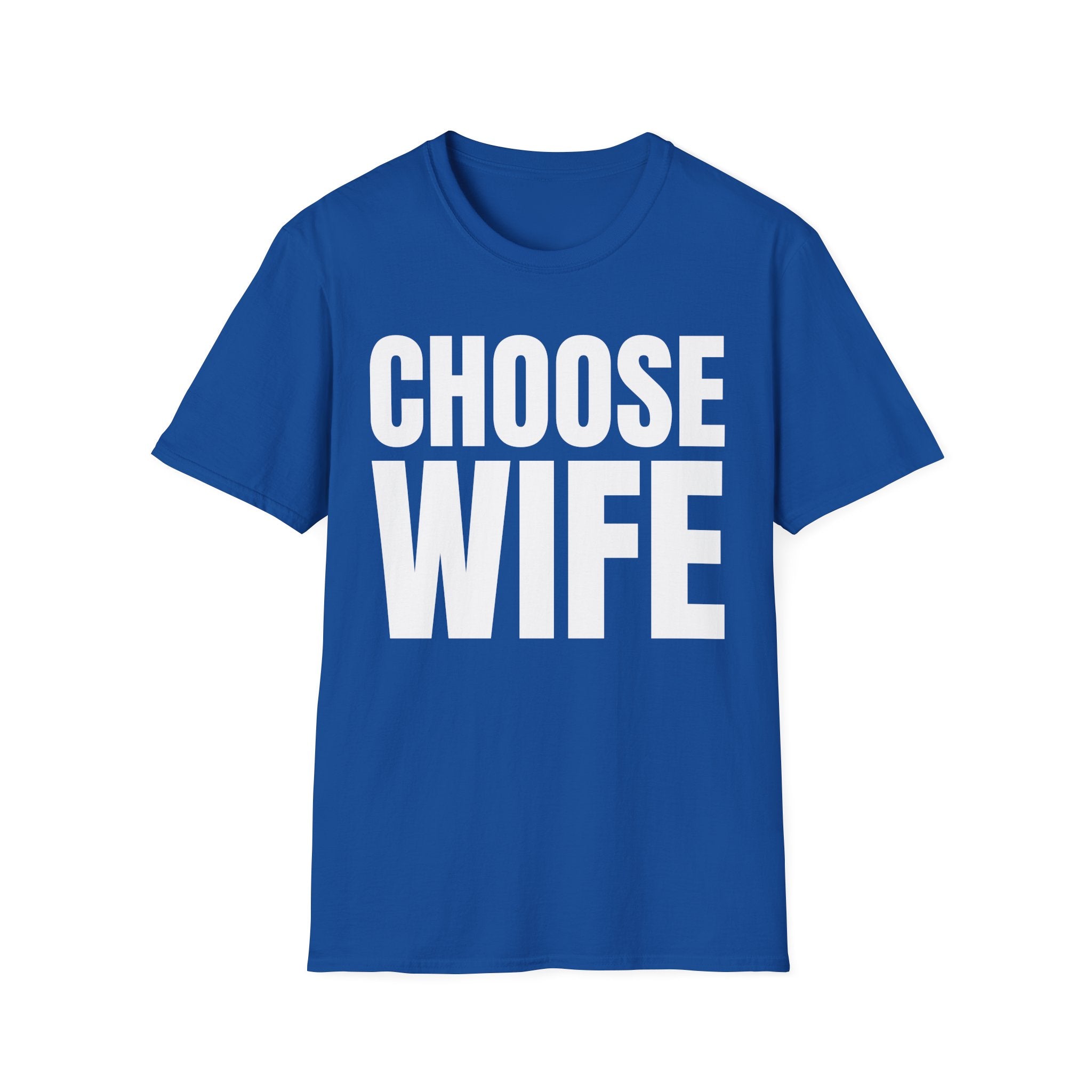 Choose Wife Retro Bridal Party T-Shirt | Bachelorette & Hen Party Tee