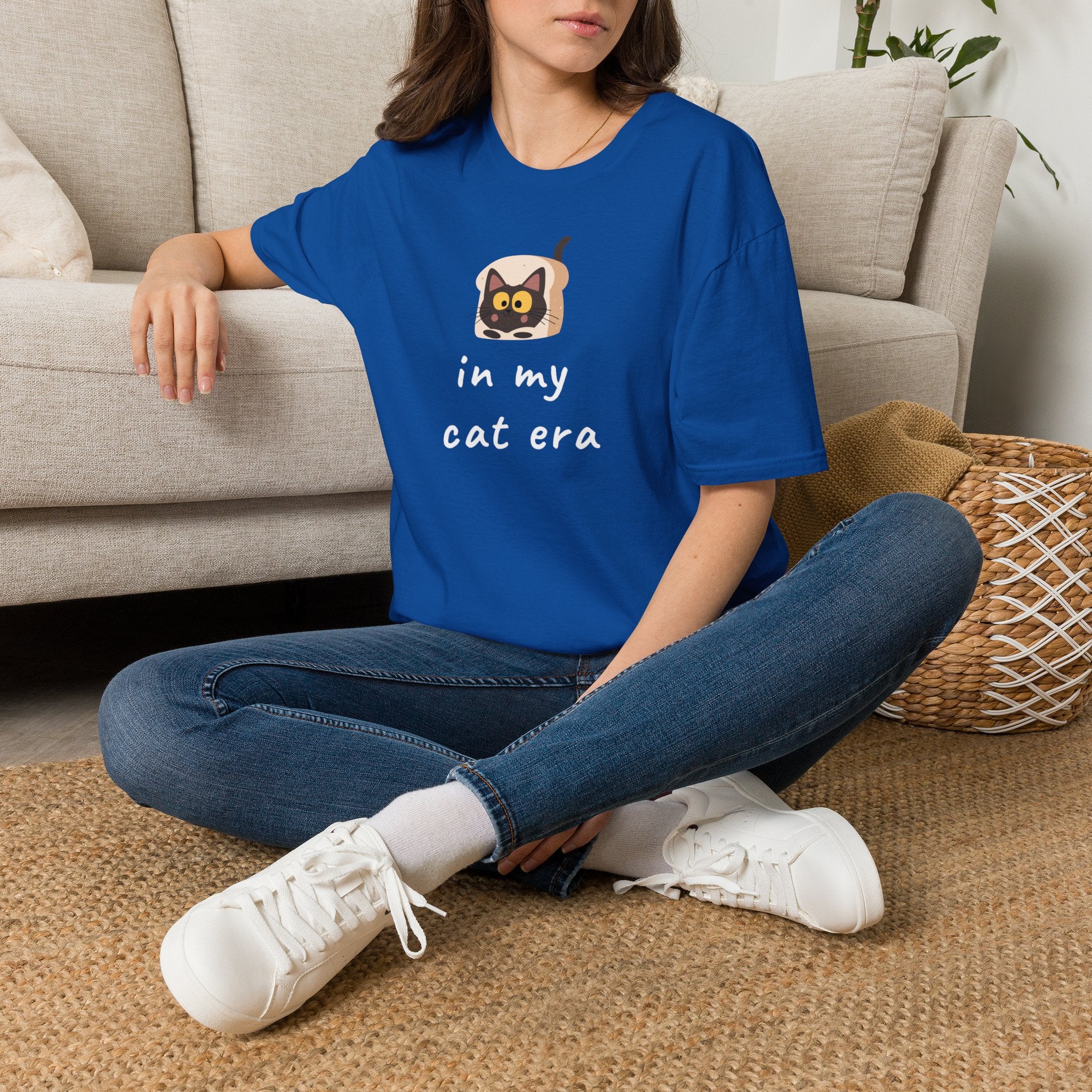 Cat T-Shirt w/Ted — Let Everyone Know You’re In Your Cat Era